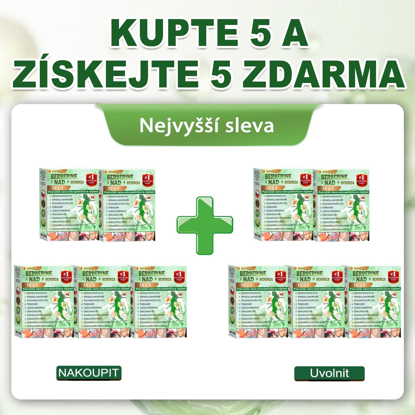 🌱BSWELL® Nano mikrovpichová zeštíhlující náplast✨(Stačí použít pouze jednou denně – viditelné změny již za 28 dní) ✅Bezbolestná, dlouhotrvající, zaměřená na řešení cukrovky, obezity a kardiovaskulárních onemocnění