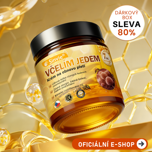 ✨👩‍⚕️Doporučení dermatologa 🐝 Sinvie® Včelím Jedem Krém na Opravu Pokožky 🔥 Český vývoj, výroba a dodávka v České republice