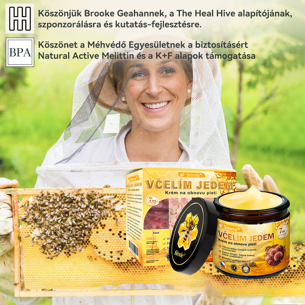🔥🐝 Sinvie® Krém na obnovu pleti s včelím jedem(👨‍⚕‍CE schváleno)👍✅
