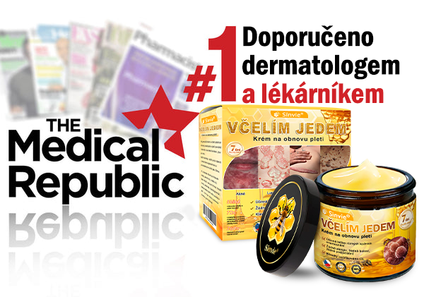 👩‍⚕️🐝Doporučení dermatologa 🐝 Sinvie® Včelím Jedem Krém na Opravu Pokožky 🔥 Český vývoj, výroba a dodávka v České republice