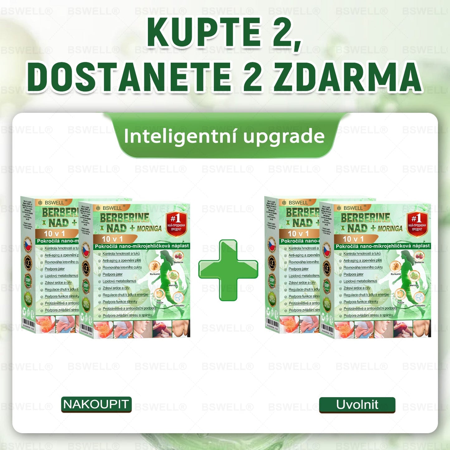 🧑‍⚕️🌿BSWELL® Nano mikrovpichová zeštíhlující náplast(Stačí použít pouze jednou denně – viditelné změny již za 28 dní) ✅Bezbolestná, dlouhotrvající, zaměřená na řešení cukrovky, obezity a kardiovaskulárních onemocnění