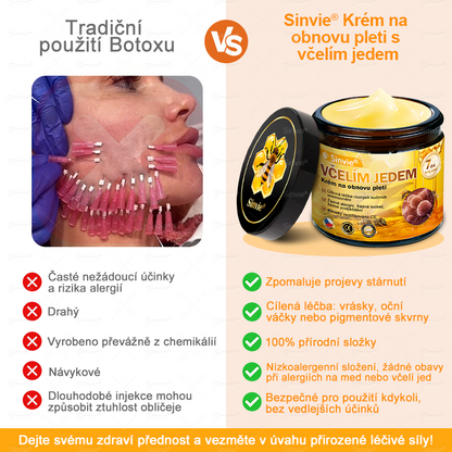 👩‍⚕️🐝Doporučení dermatologa 🐝 Sinvie® Včelím Jedem Krém na Opravu Pokožky 🔥 Český vývoj, výroba a dodávka v České republice