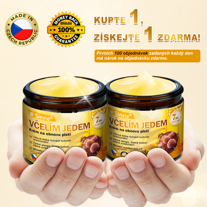 👩‍⚕️🐝Doporučení dermatologa 🐝 Sinvie® Včelím Jedem Krém na Opravu Pokožky 🔥 Český vývoj, výroba a dodávka v České republice