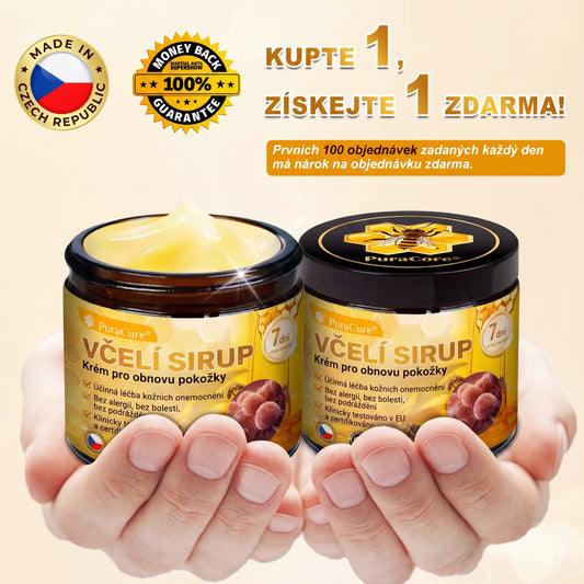 🩺🐝 PuraCure® Krém na obnovu pleti s včelím jedem(👨‍⚕‍CE schváleno)👍✅